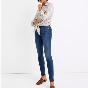Madewell Tall Curvy High Rise Skinny Jeans in Hayes Wash